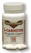 L-Carnitine - 100 Capsules
